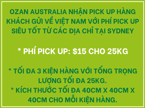 Dịch vụ pickup hàng tại nhà